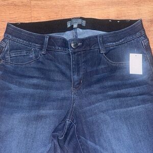 Democracy Women's Skinny Jeans - Dark Blue Wash
